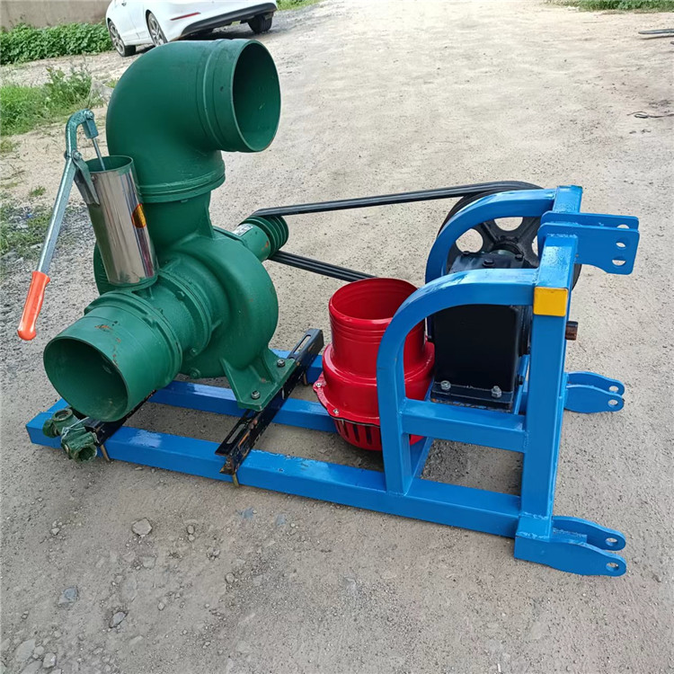 Industrial diesel engine water pump for irrigation of farmland, large flow drainage and flood resistance diesel pump