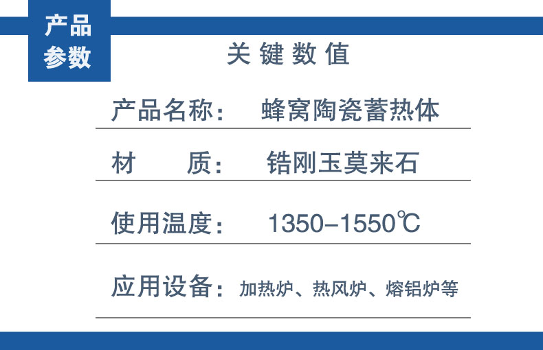 Thermal storage ceramic 100x100x100mm inner eye 4mm zirconium corundum mullite material with high heat resistance temperature