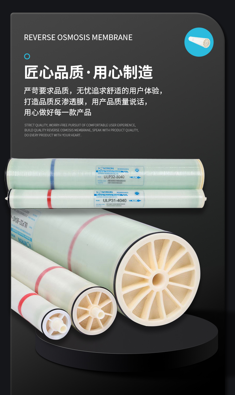 Youli Huitong Membrane Element Reverse Osmosis Membrane RO Membrane ULP31-4040 ULP21-4040