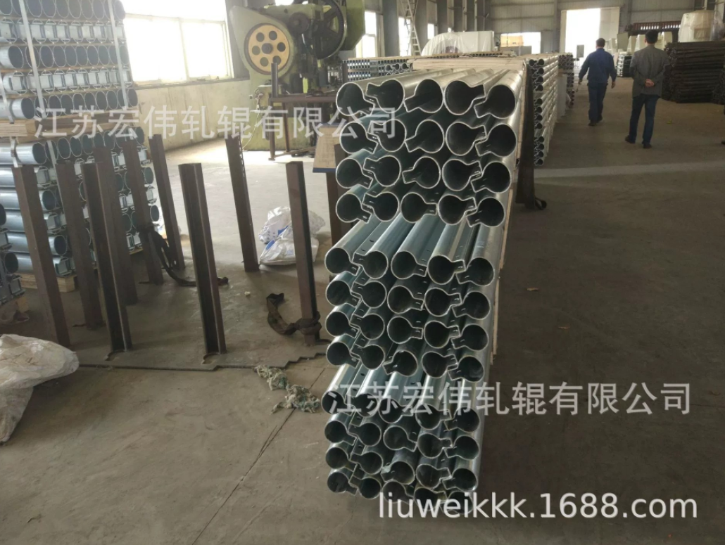 Cold Bend Road Administration Pipe Replacement Processing for Expressway Collision Prevention Hot Dip Galvanized Double Three Wave Guardrail Plate Replacement Mold and Unit