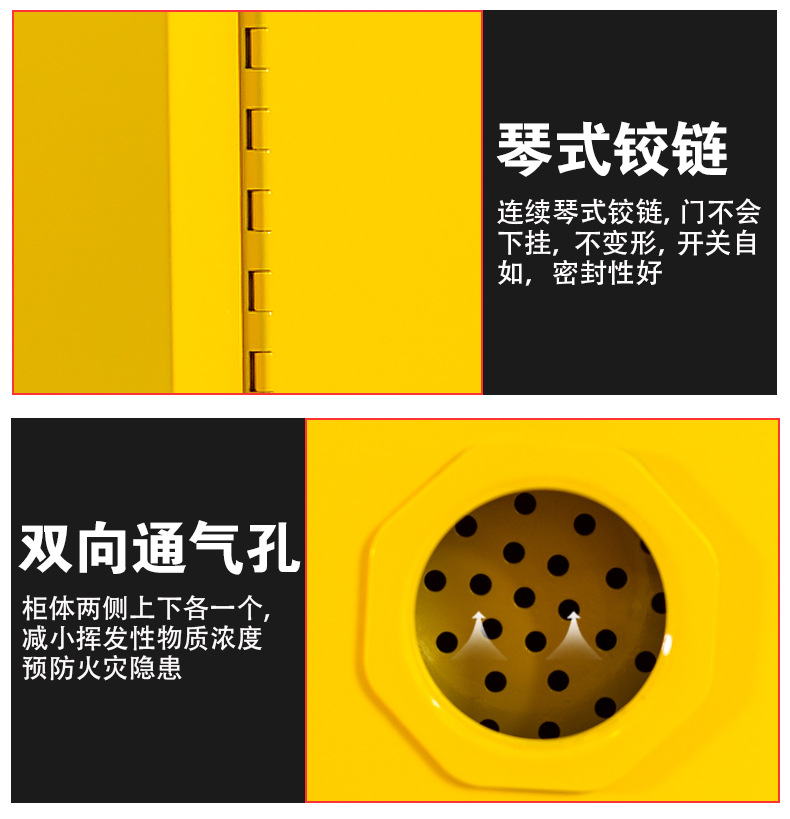 Industrial alcohol battery explosion-proof cabinet Flammable and explosive chemical hazardous material storage cabinet Fire and explosion-proof safety cabinet