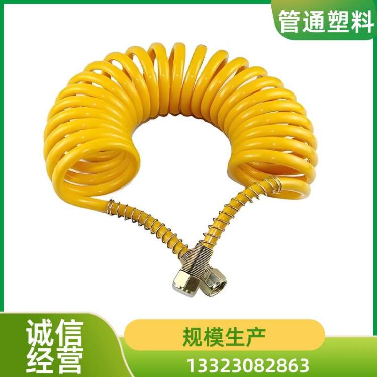装载机 螺旋尼龙管 气密性佳 环境适应性强 可定制 管通