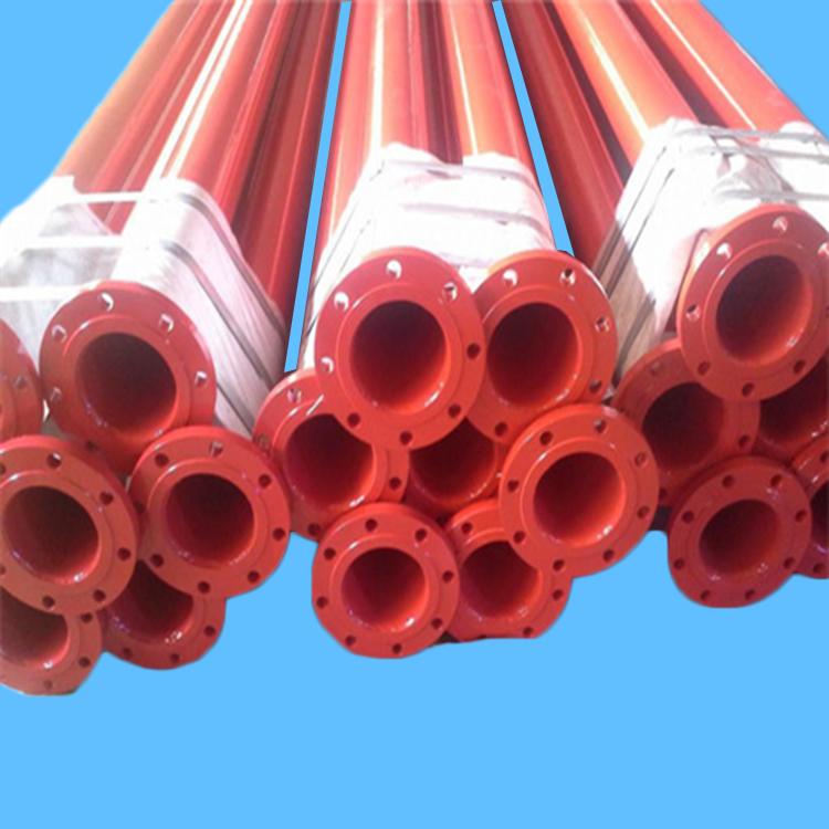 DN65 * 3.75 steel plastic composite pipe, epoxy resin inner and outer coated pipe, coated water supply pipe