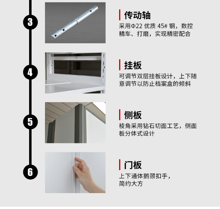 Intelligent electric dense cabinet with adjustable height and customized dense shelves according to needs, beautiful and practical 900 * 570 * 2400