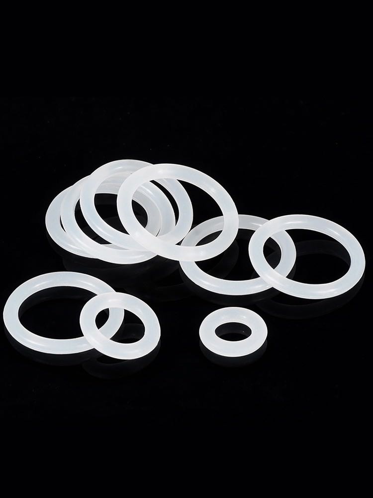 Imported silicone food grade sealing ring, sanitary grade sealing gasket, transparent silicone sealing ring, waterproof sealing gasket