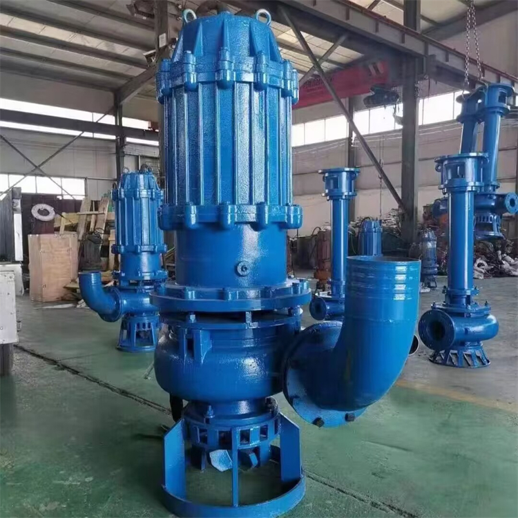 Submersible sand suction pump Sand suction pump River bottom pond dredging pump Vertical mud sewage pump Wear-resistant and durable lift