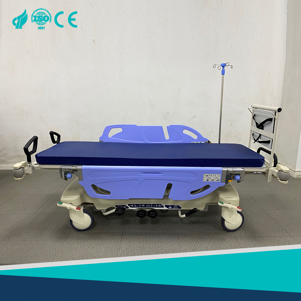 Push-pull ABS medical flat car FG-F-01, lifting and manual, simple and easy to control