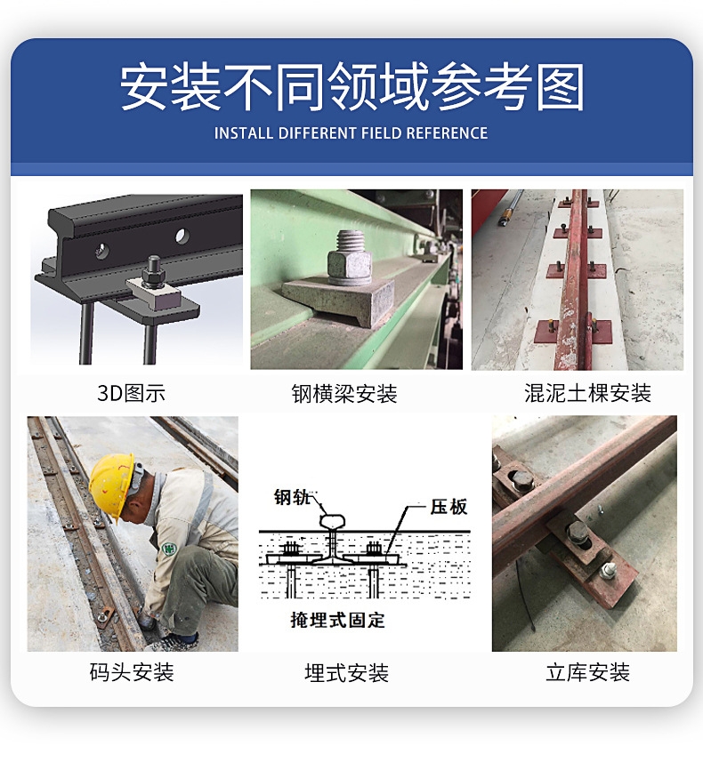 Tieyuan Railway Tent Ground Nail, Sleeper Nail, Thread Steel Nail, and Distance Nail. Various hook and point nails can be customized according to the drawing