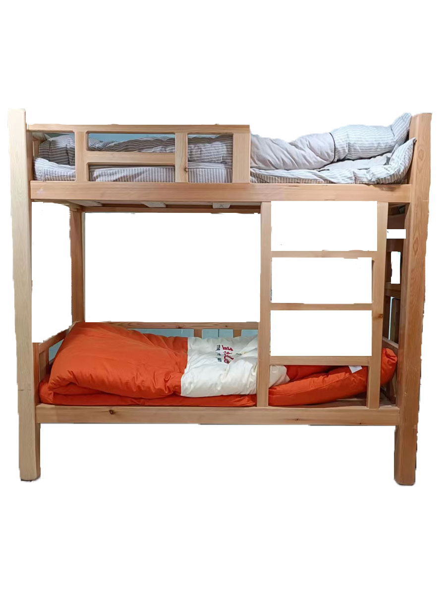 Full solid wood bunk for children, double bunk bunk for children, high and low bed for kindergarten babies, nap double bed for babies, customizable