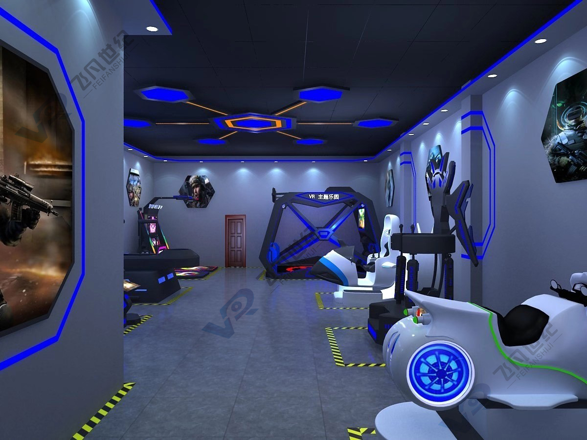 Large VR game consoles,VR manufacturers, intelligent body feeling entertainment, safety party building