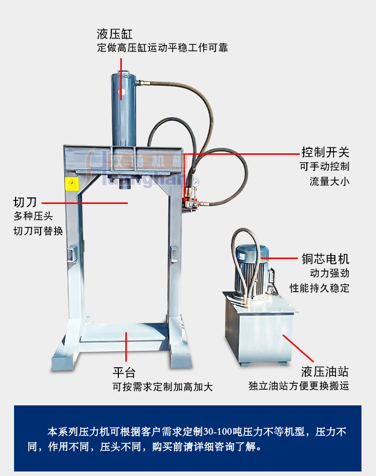 60 ton high-speed hydraulic four column press manufacturer, electric screw oil press double culvert manufacturing