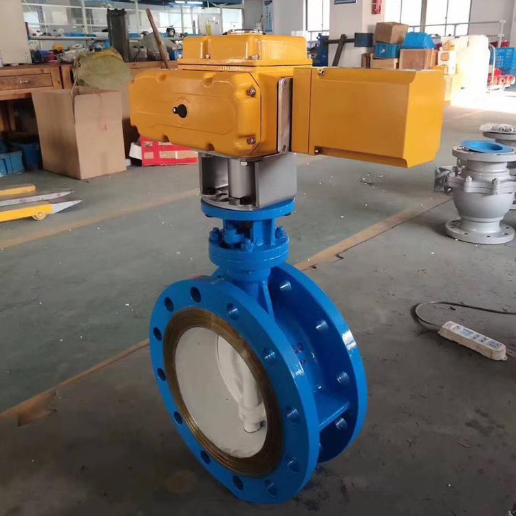 Xinhong Valve D943H Power Cut Automatic Reset Butterfly Valve Pneumatic Center Bi-directional Pressure Flange