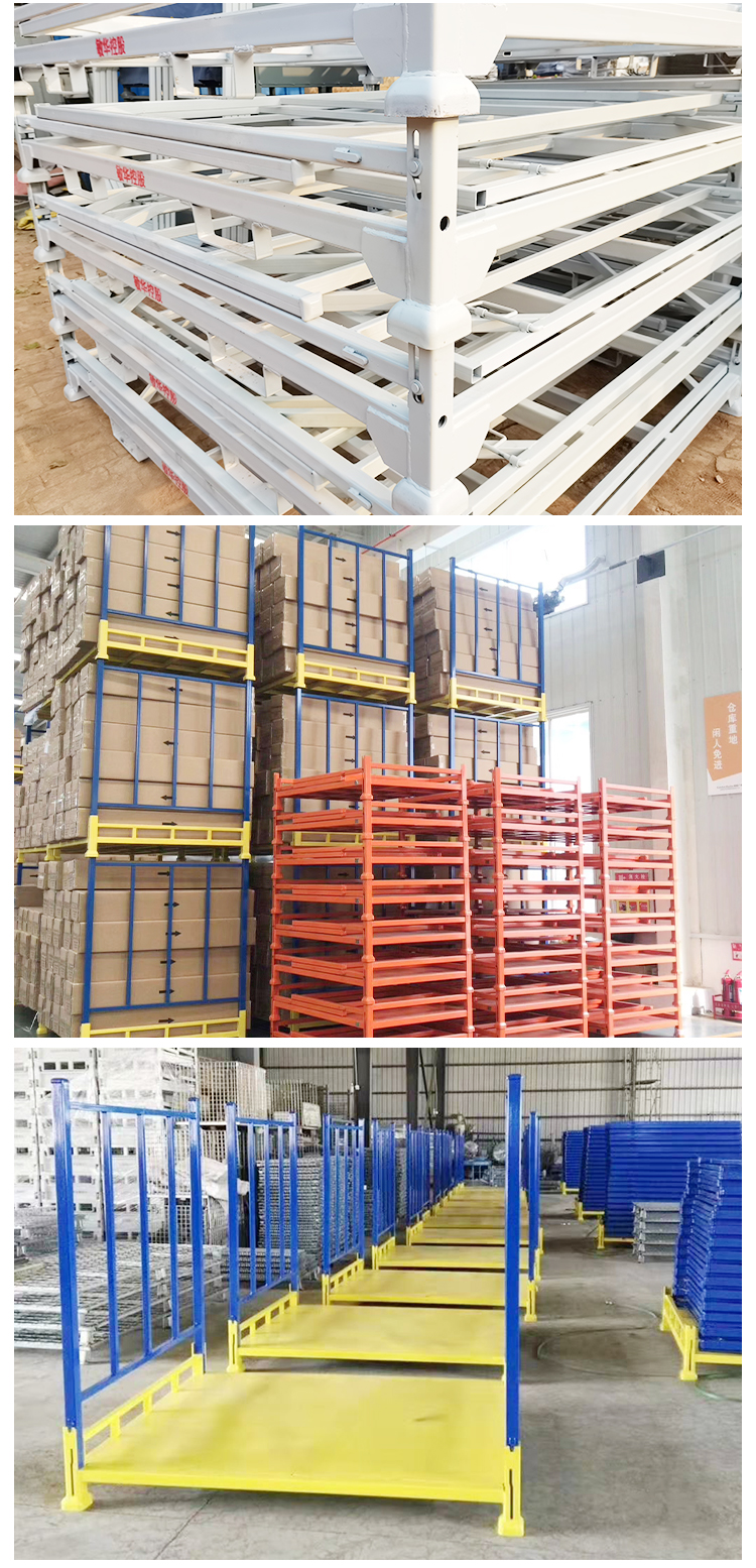 Warehouse fabric rolls, high stacking shelves, assembly, stacking racks, convenient transportation, long service life