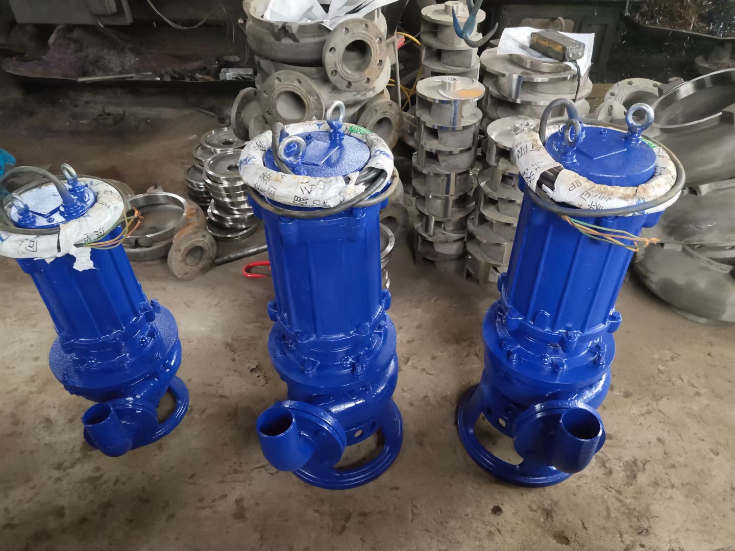 Han Hui submersible mud pump wear-resistant mud pump 100ZJQ120-16 river dredging equipment immersion sewage pump