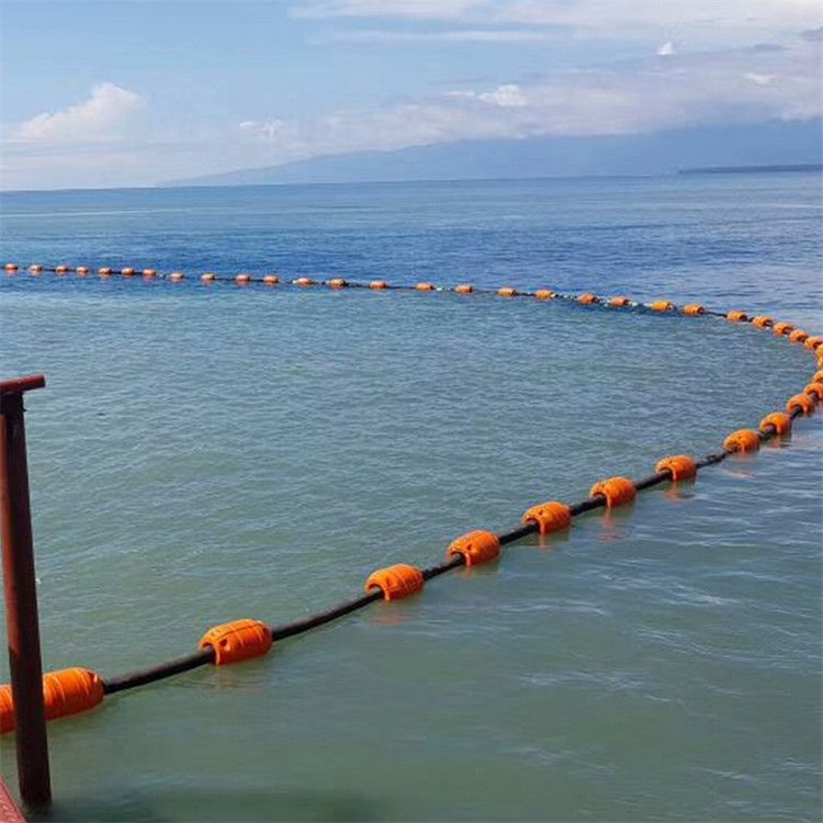 Wholesale supply of water pipe floating buoys, Baitai orange immersion resistant pipeline floating buoys