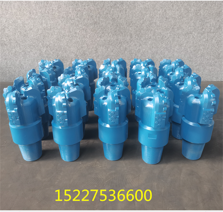 Production and sales of 6 inch PDC 3-blade steel body diamond composite drill bits by the source manufacturer