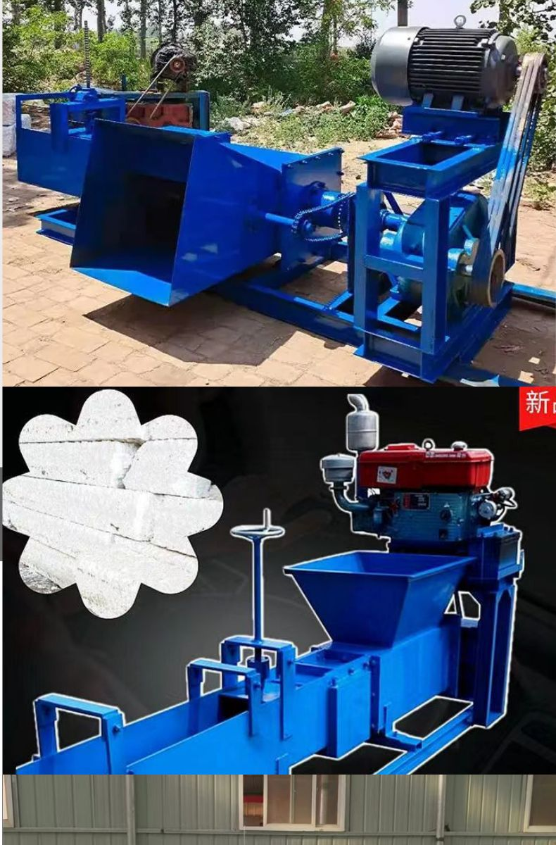 Waste foam compressor crushing and cold pressing integrated machine New environmental protection polystyrene plate briquetting machine standard