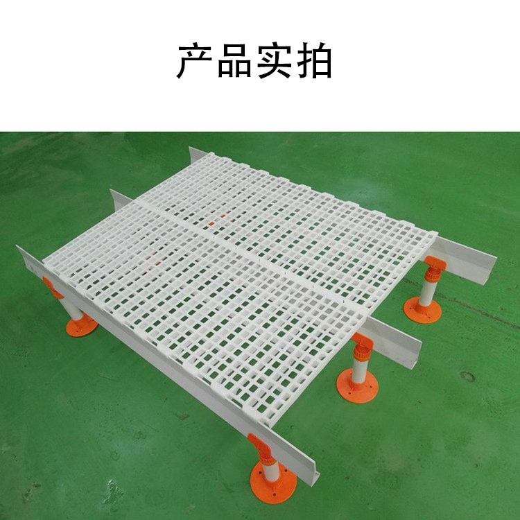 Breeding equipment: Sheep manure leakage board, plastic elevated bed, Jiahang pig manure cleaning board, 60 * 60 specification, double rib thickened