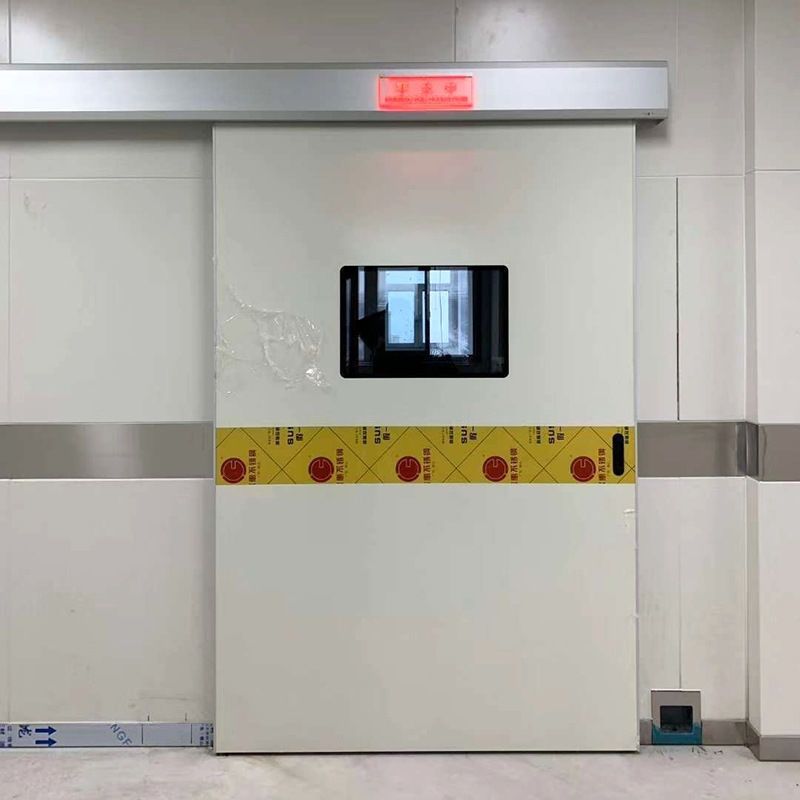 Medical operating room airtight door, electric foot sensor door, radiation resistant lead door, dental and pet hospital