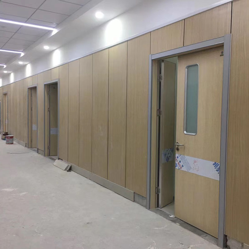 Antibacterial board diseased room doors reduce noise, sound insulation, moisture-proof, sturdy, and durable. Haosen Door Industry provides multiple specifications in bulk