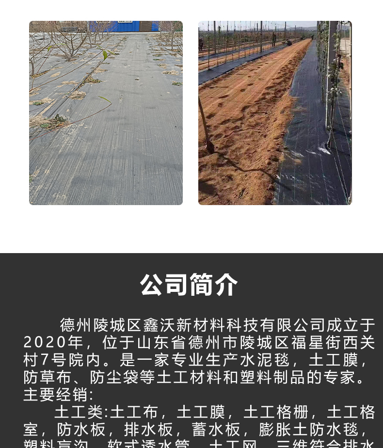 Reservoir Dam Aquaculture Special High Quality Spot Issued Xinwo New Material Black Geomembrane