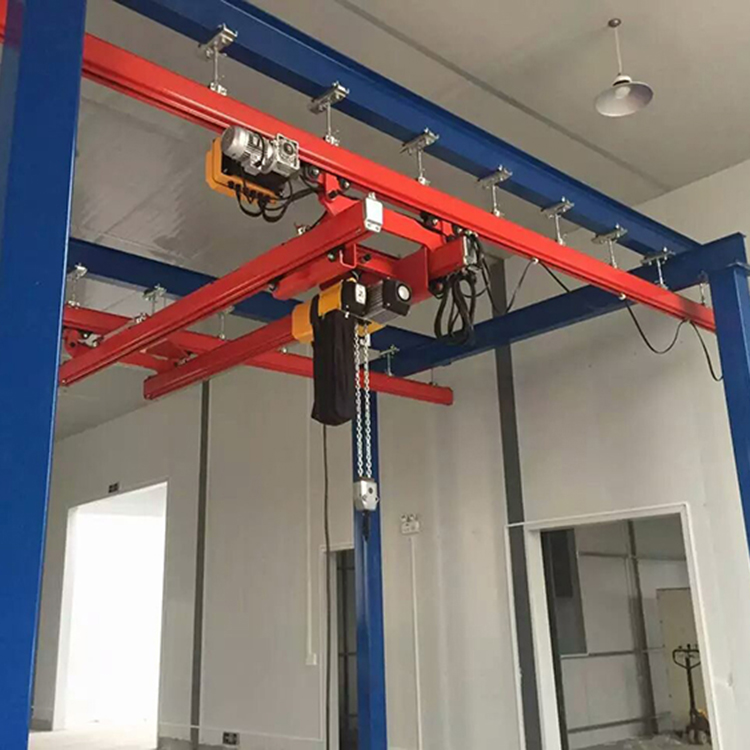 KBK frame flexible crane manufacturing workshop, 3-ton combined crane for factory building