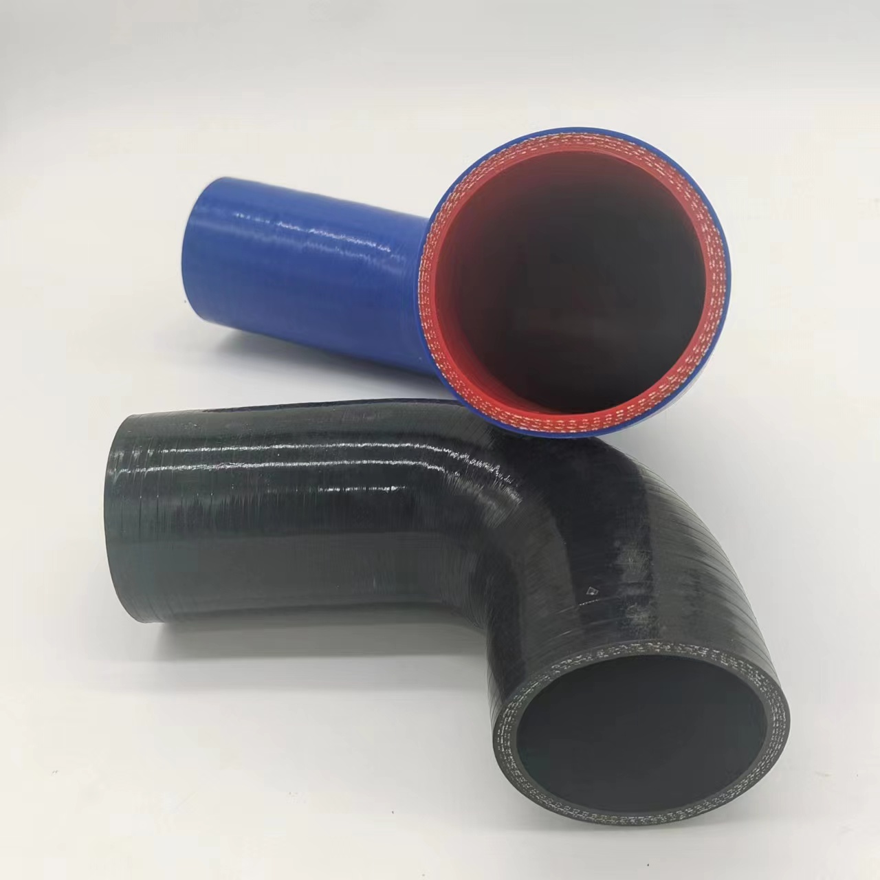 Ruiguan silicone customized variable diameter silicone hose for automotive accessories, rubber elbow, high-temperature resistant and irregular insulation hose