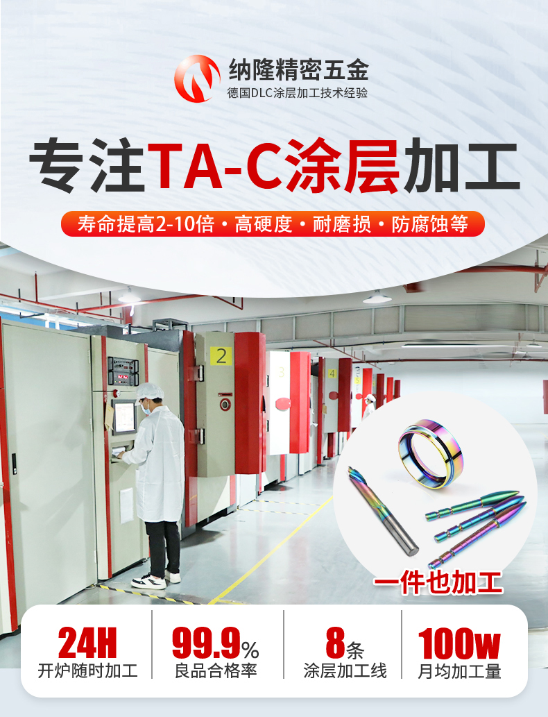 Manufacturer provides TAC coating for electronic components and customizes wear-resistant DLC vacuum nano coating according to samples