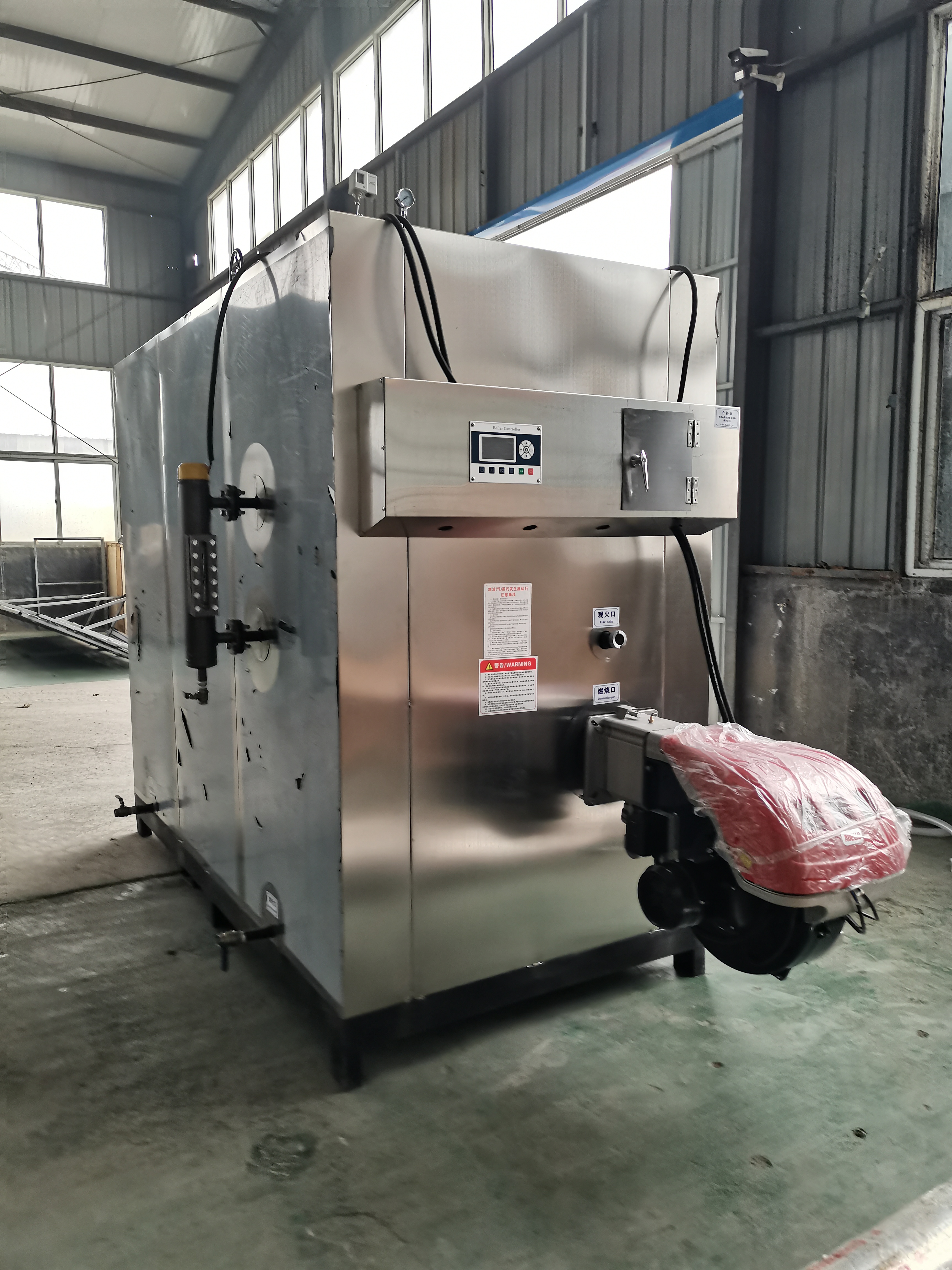 Oil and gas steam generator, fully automatic heat source, integrated steam equipment, 1000KG heating boiler