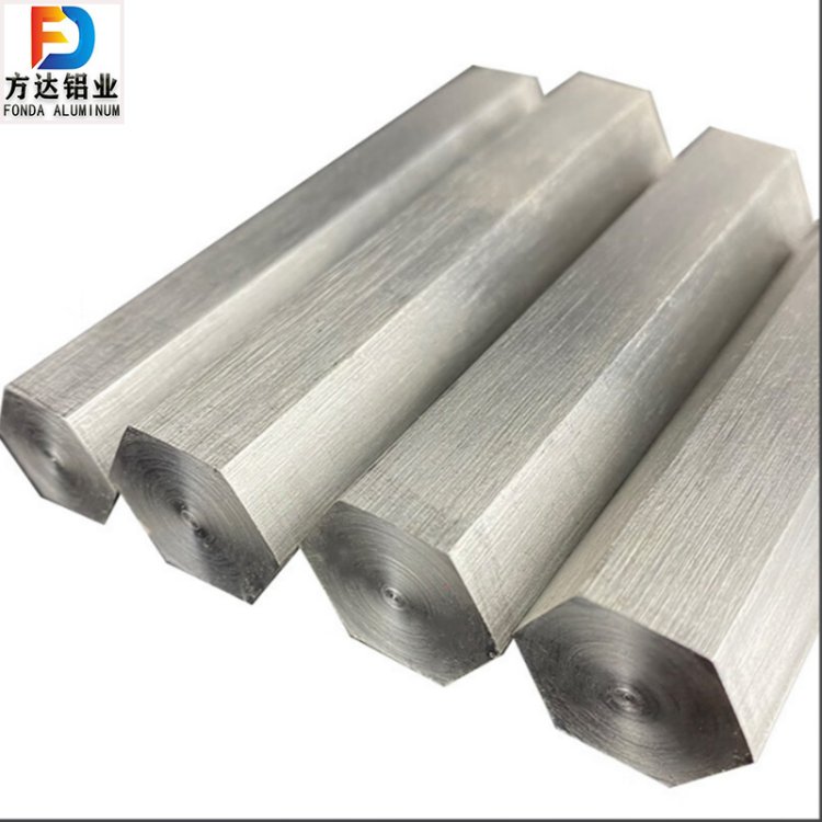 方达铝业现货6061六角铝棒长度定制工业铝六方棒加工材