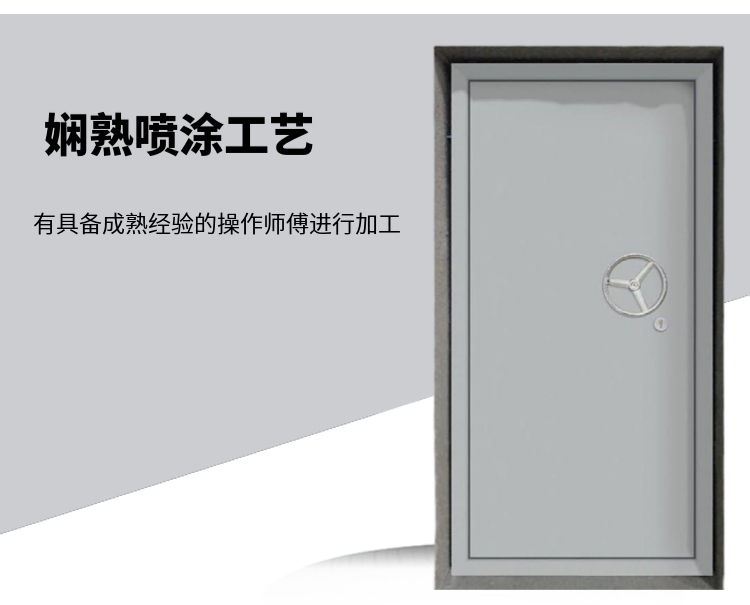 Haida Door Factory Garage Steel Explosion proof Door Flat Opening Explosion resistant Door Customizable