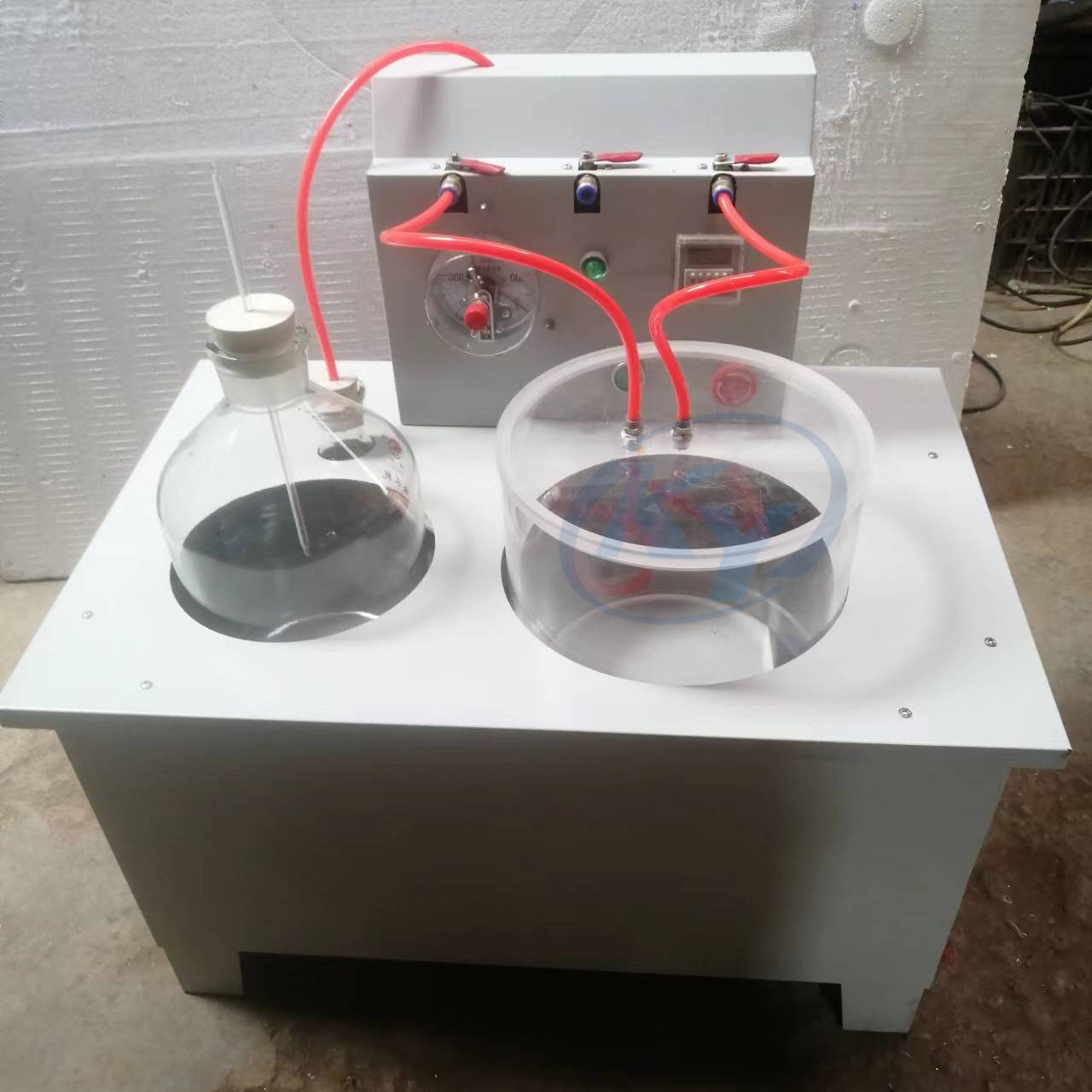 Asphalt mixture vacuum water absorption testing machine experimental instrument hydraulic testing machine scientific instrument logistics portable