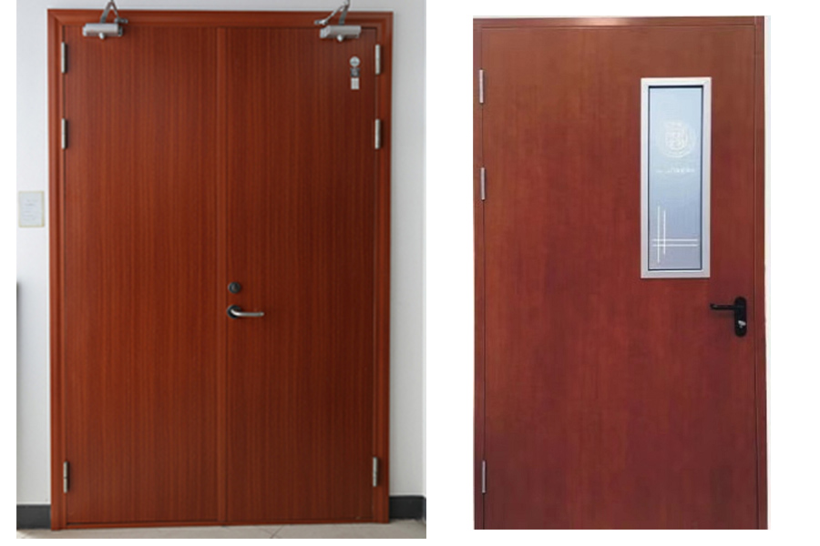 Yongxu paintless wooden fireproof door with high cost-effectiveness, high hardness, and smooth and clean appearance