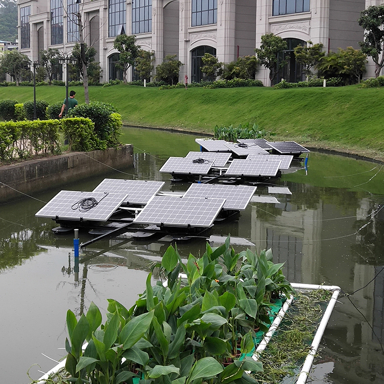 [Dongfang Source] Solar aerator aquaculture sewage treatment equipment River sewage purification and oxygenation equipment