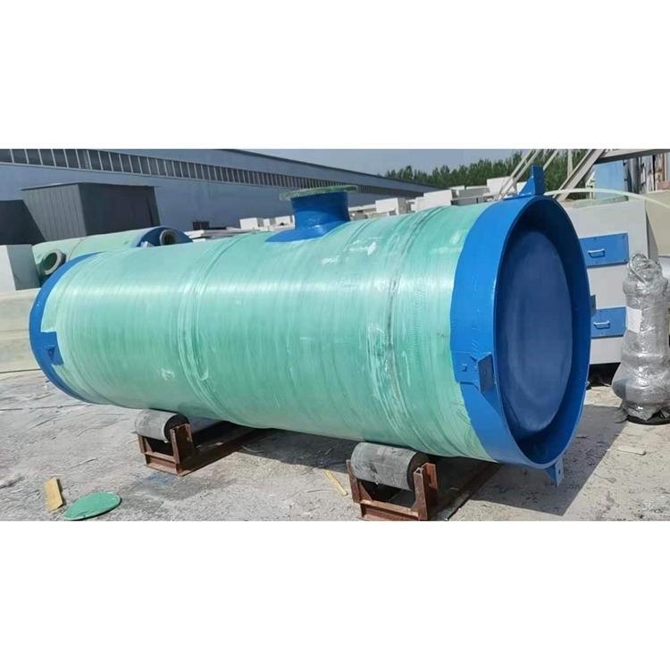 Customized drawings from manufacturers for sewage and rainwater lifting pump stations of fiberglass buried integrated prefabricated pumping stations