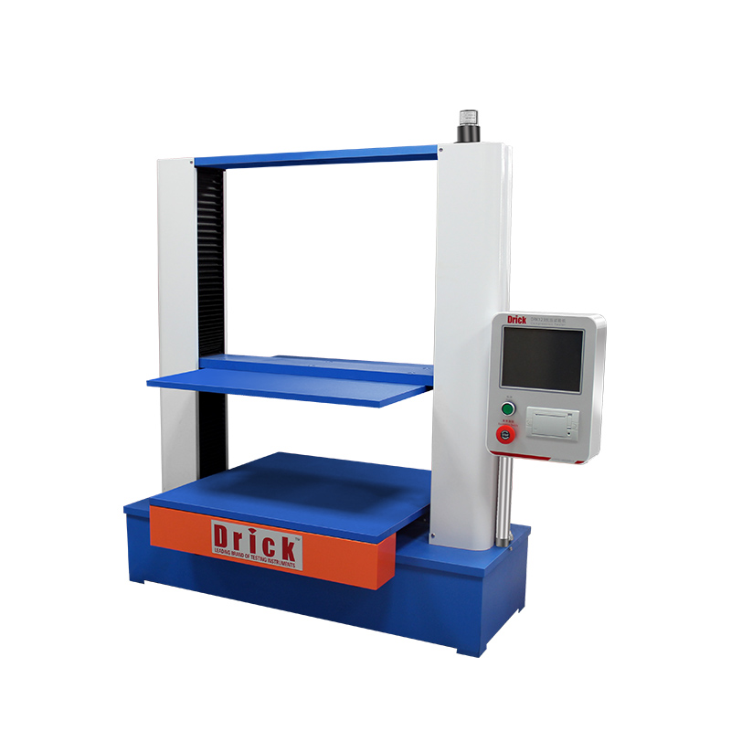 DRK123 Derek Carton Compression Machine Touch Screen Stacking Strength Testing Machine Pressure Compliance Testing Equipment