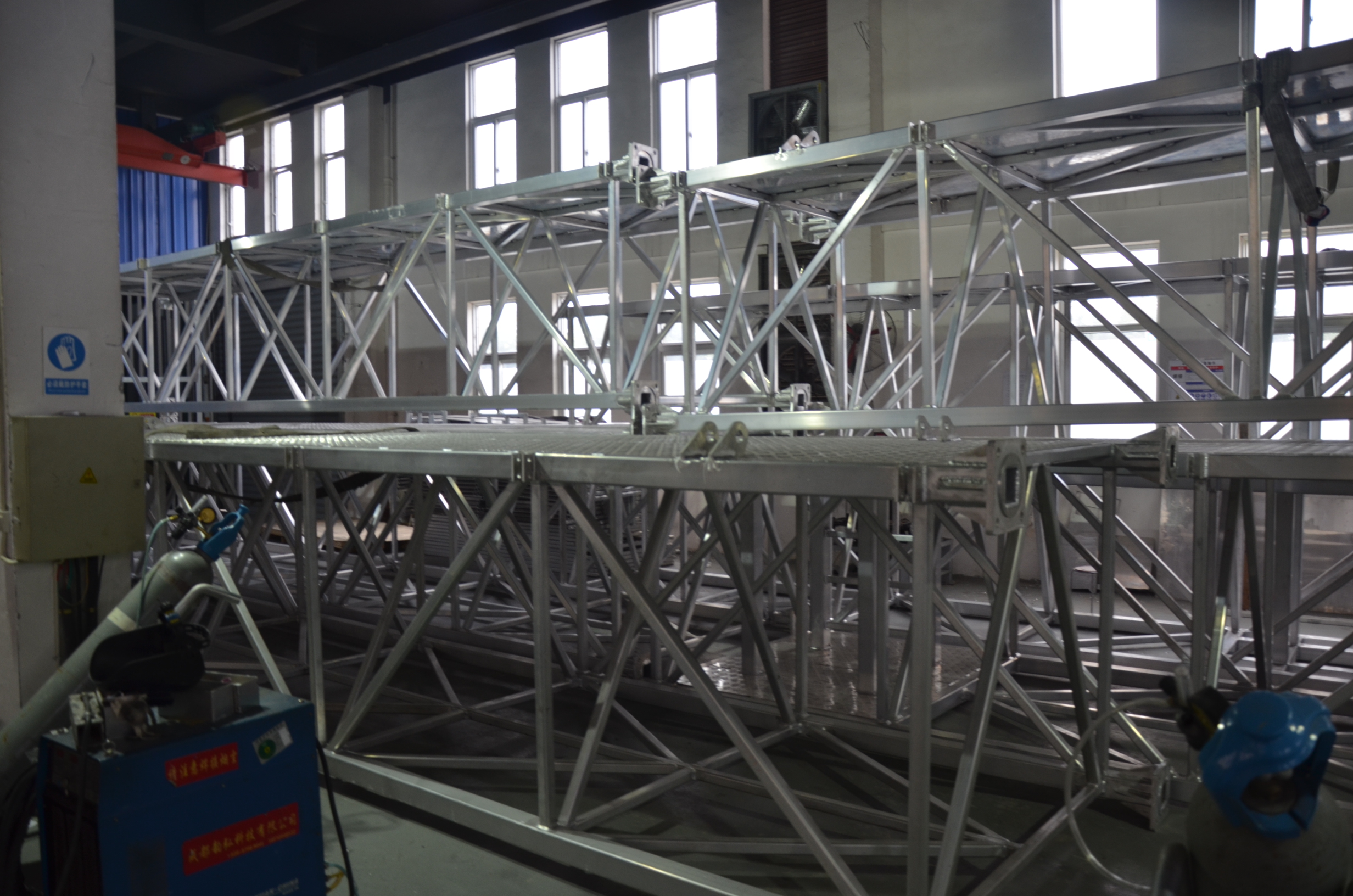 Yunhong Aluminum Alloy Truss Welding Production Professional Welding Manufacturer Free Design Non Standard Customization