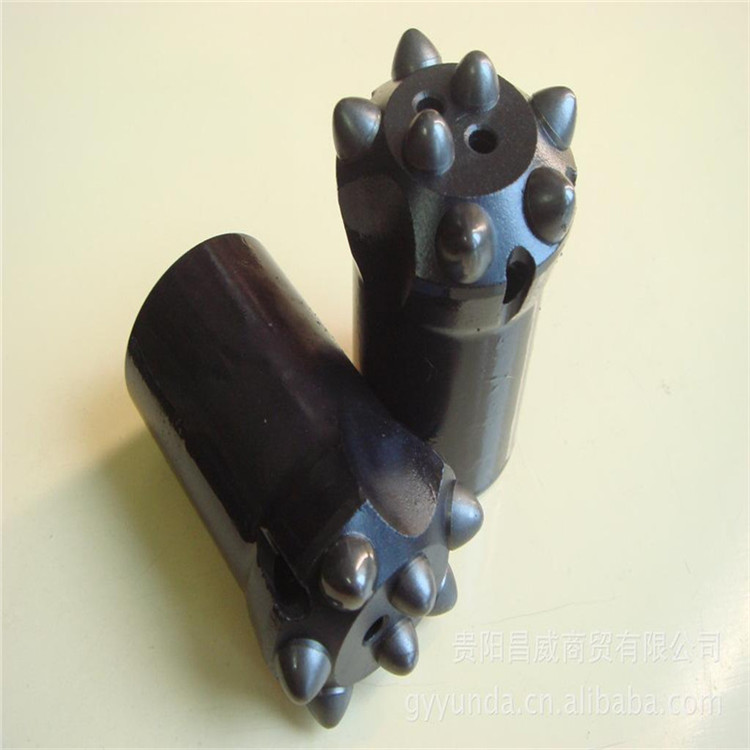 Thread connection ball tooth drill bit, down hole column tooth drill bit Φ 30-65 Hard and Brittle Rock Dry Wet Wet Drilling