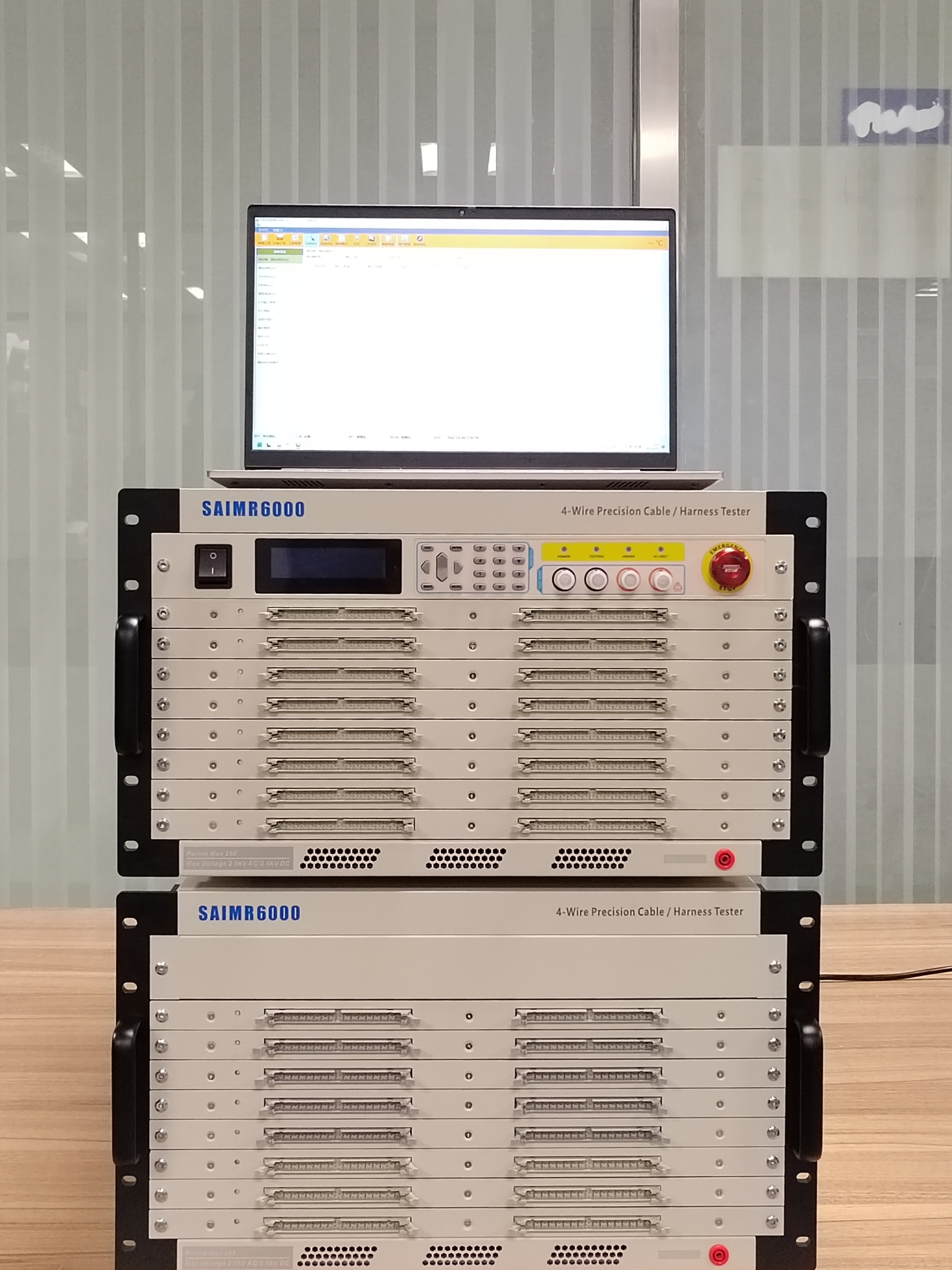 Connector new energy testing equipment SAIMR6000 multi point expandable