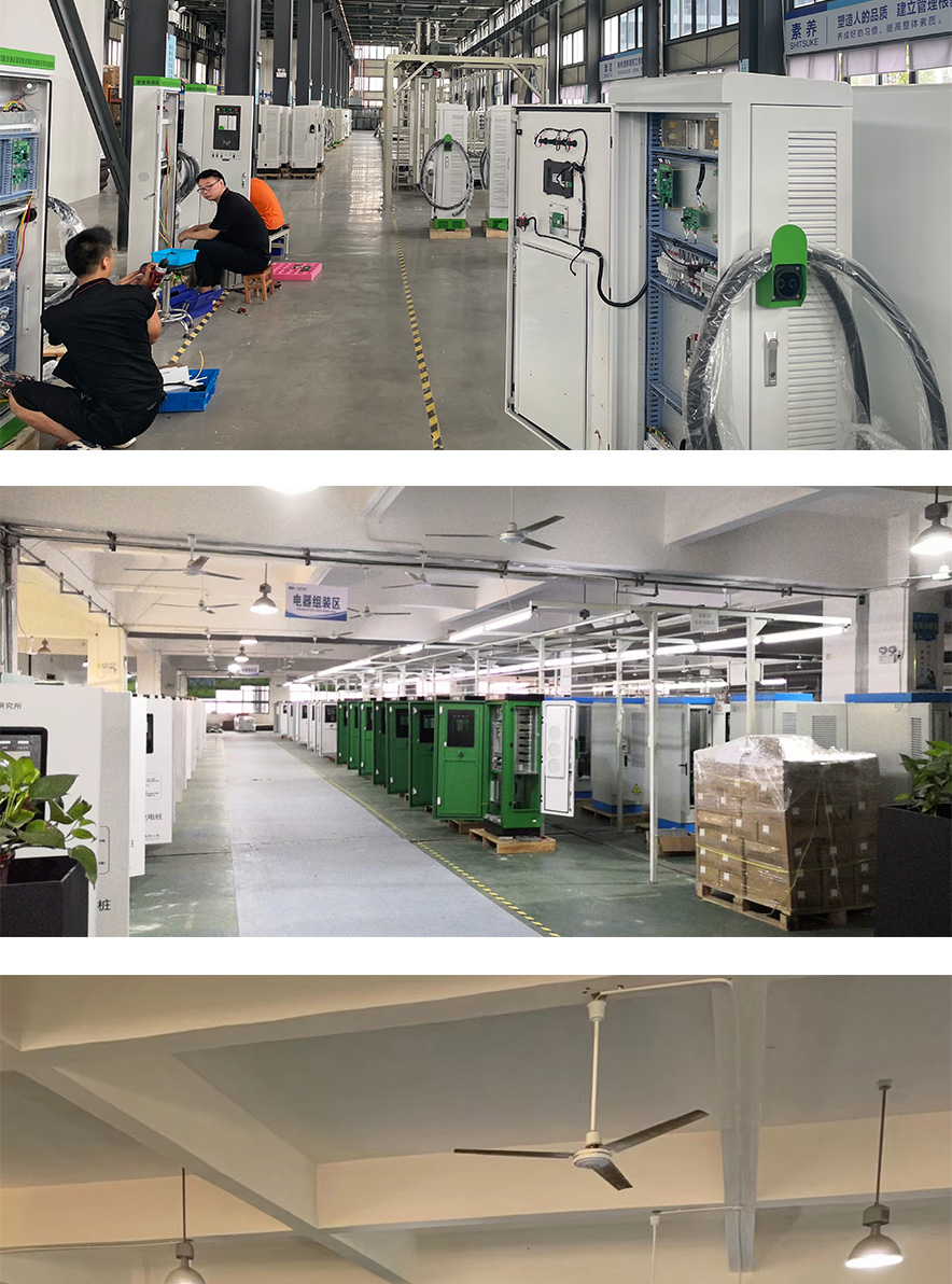 New Energy DC Floor standing Electric Vehicle Charging Station Factory Fengtai Electric FT-DC-60KW Operation Edition