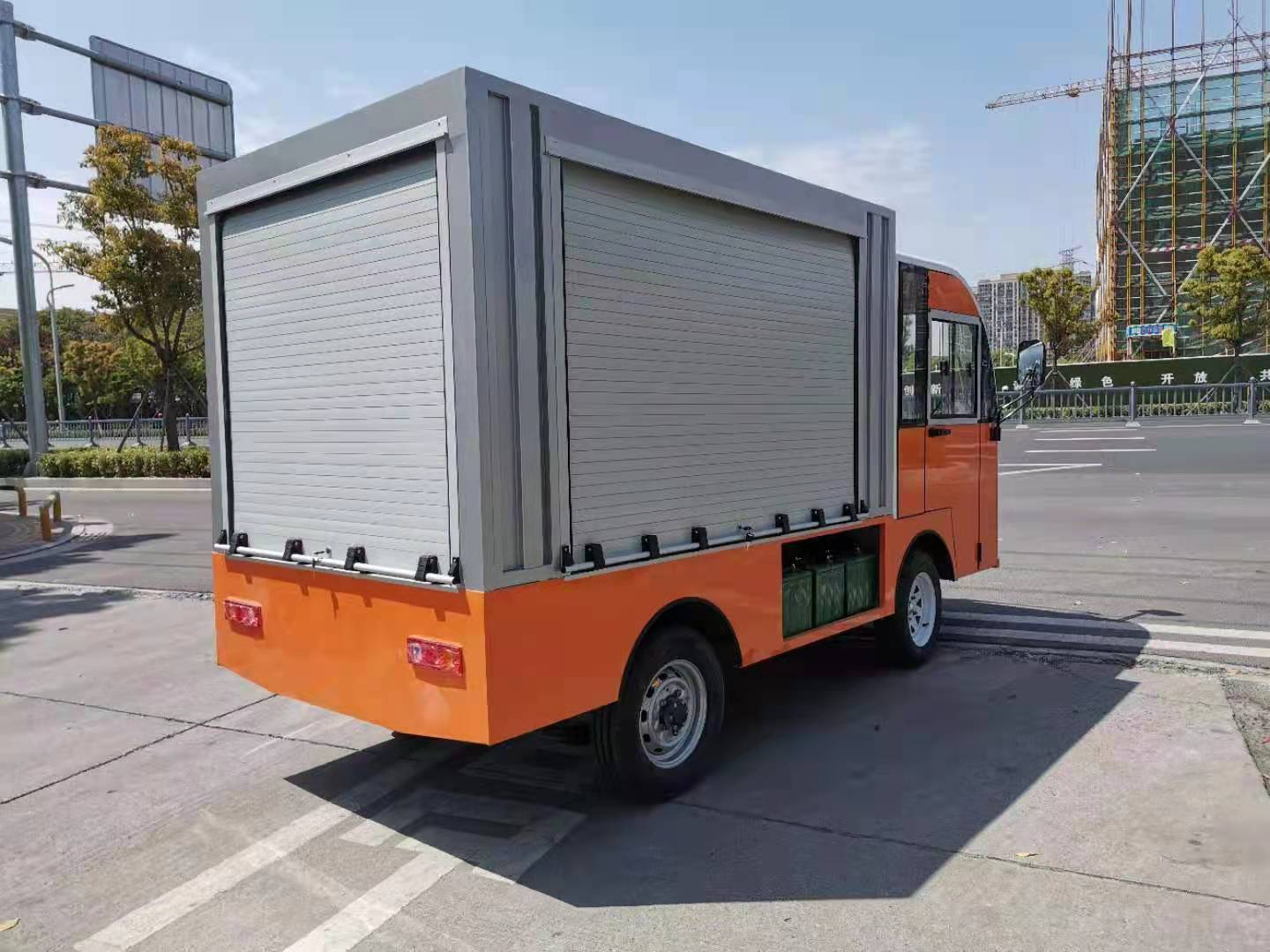 Meal delivery battery car Battery box car Factory electric box Cart truck