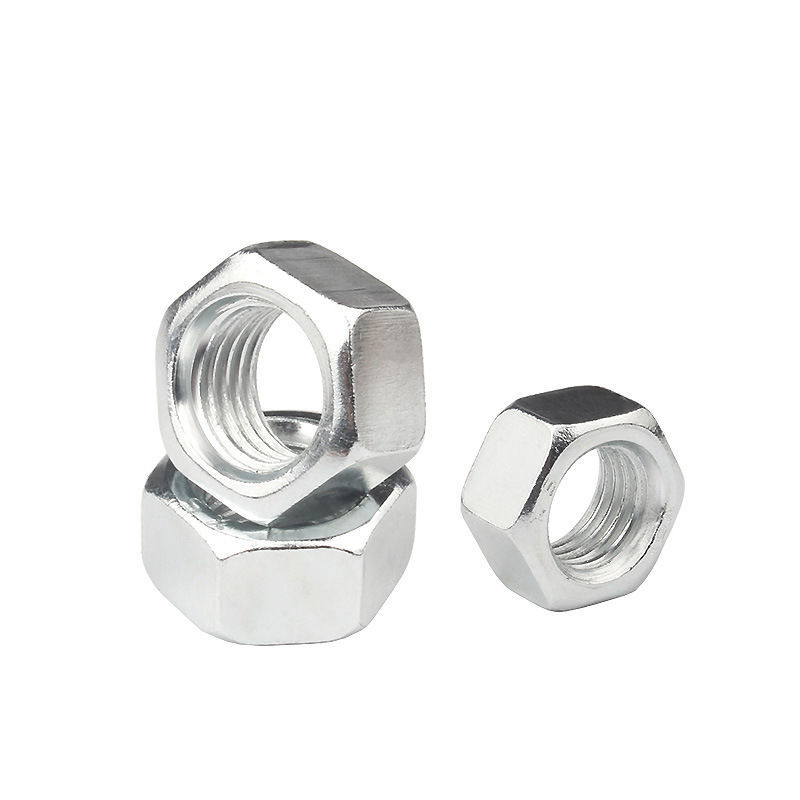 Genuine Carbon Steel Hexagon Nut Nut GB52 External Hexagon Nut Galvanized Customized Wholesale