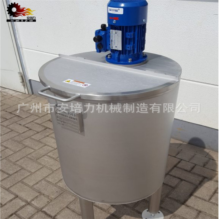 The heating, emulsification and stirring function of the stainless steel reaction kettle can be selected, and the mirror polishing and wire drawing material can be used for food