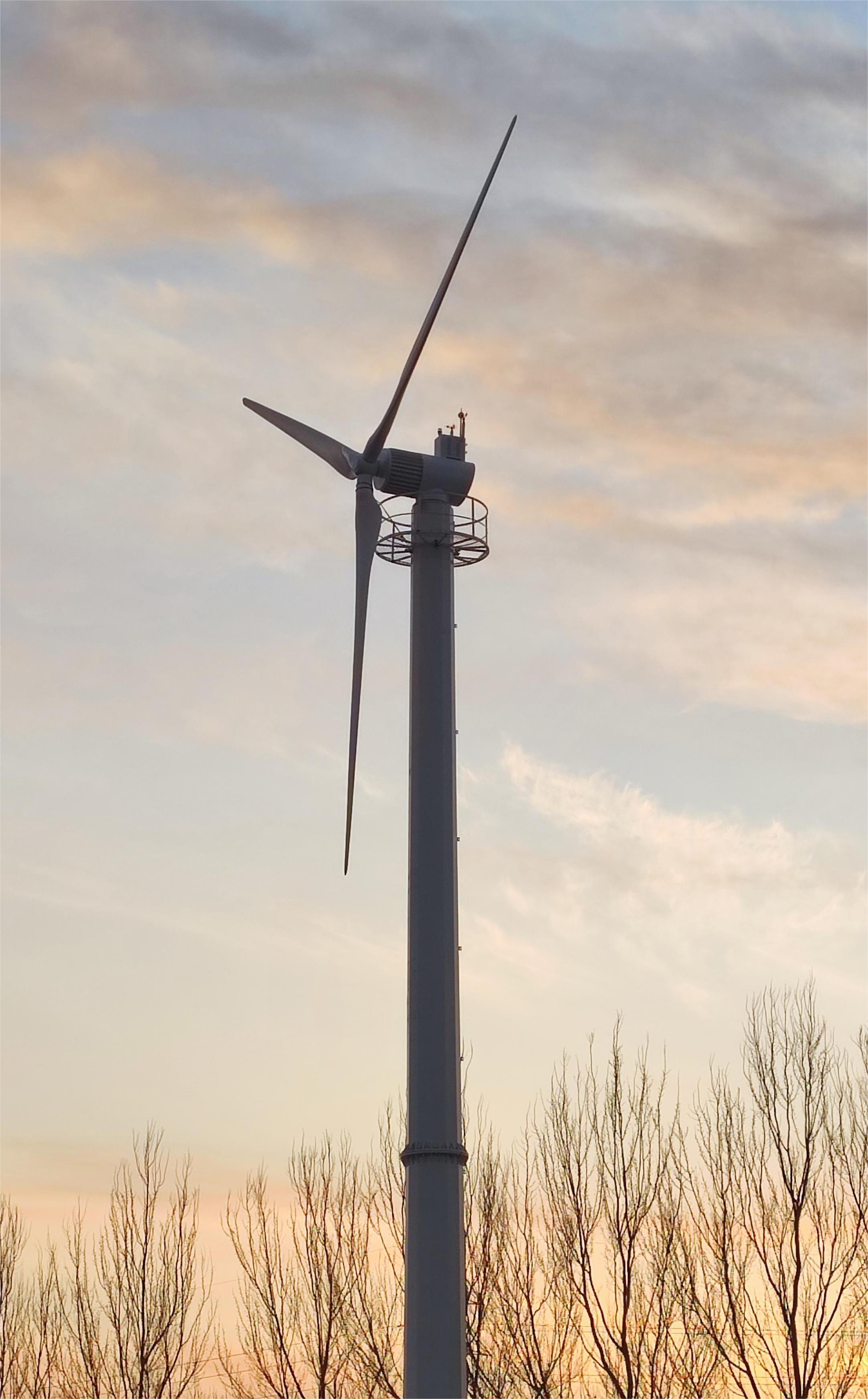 Northwest High Altitude, Cold, and Low Air Density 100kw Synchronous Direct Drive Horizontal Axis Wind Turbine Off grid and Connected to the Grid