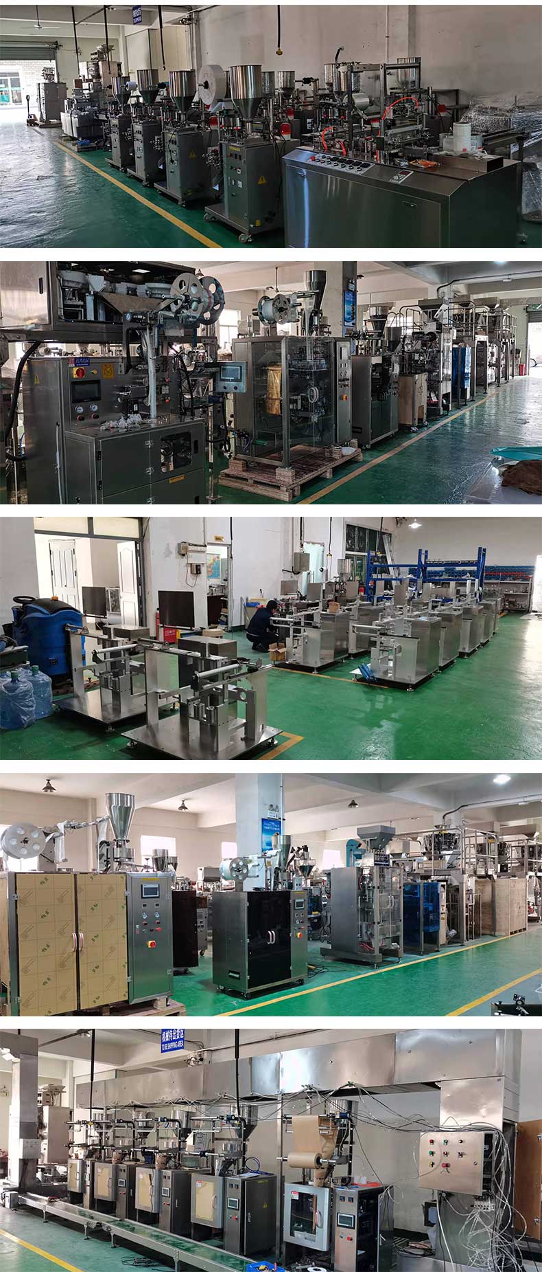 Particle automatic packaging machine Daily nut packaging line Quantitative bagging and filling machine