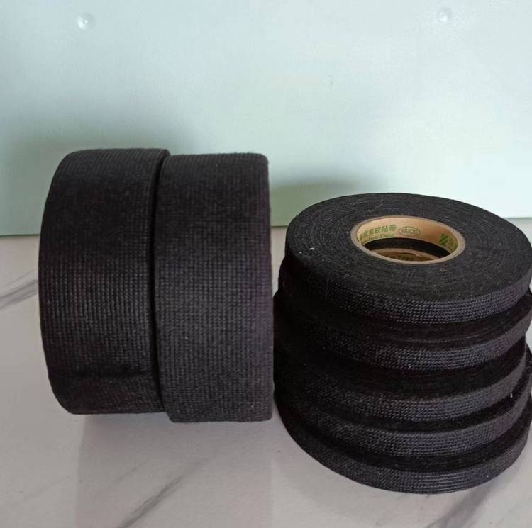 PVC wire harness tape for new energy vehicles, black flame-retardant, waterproof, insulated electrical wires, circuit winding and binding