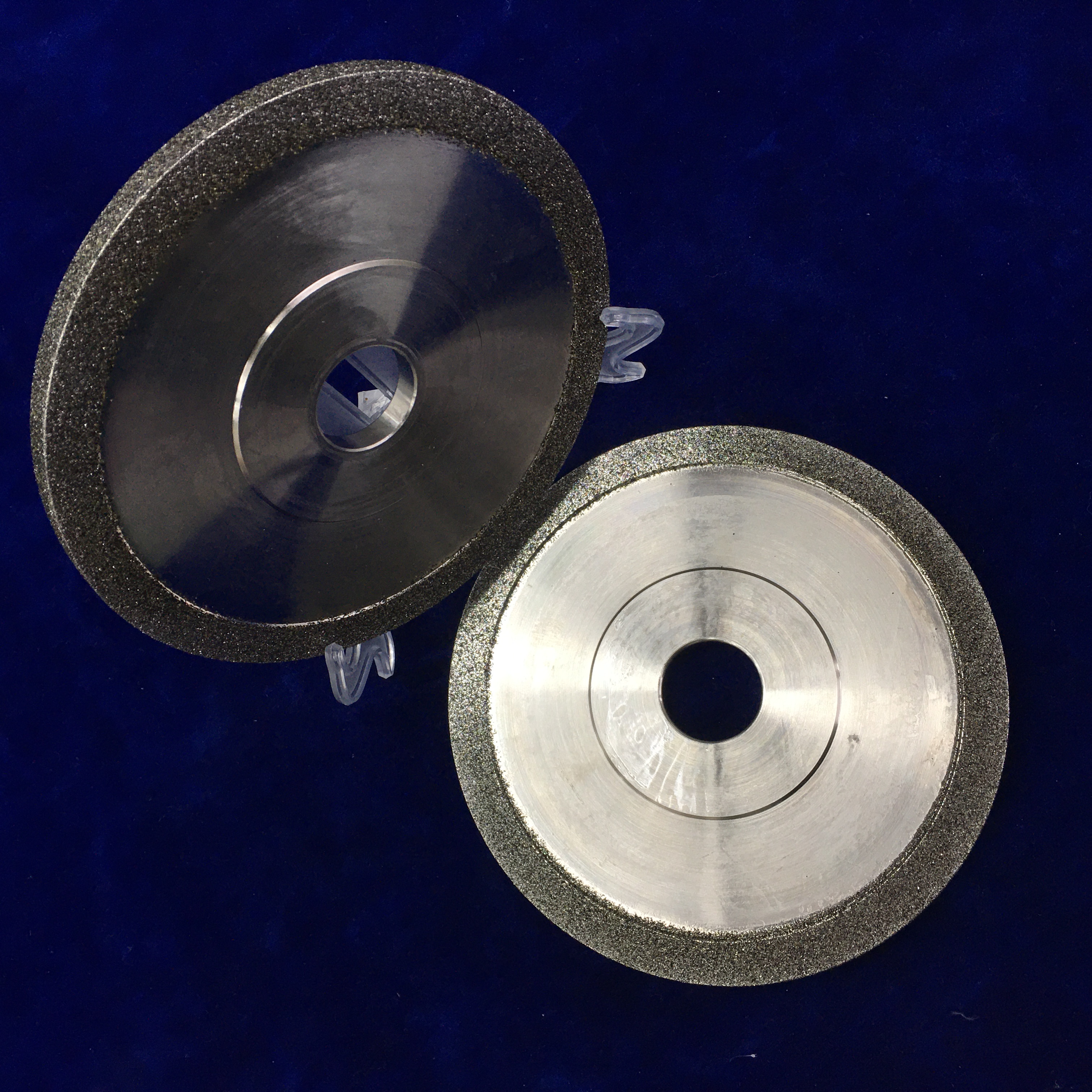 Electroplated CBN grinding wheel for camshaft steel parts polishing, parallel reinforced rough grinding wheel customization