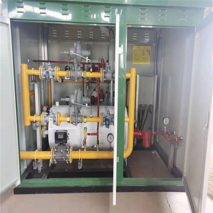 Manufacturer with complete procedures for supplying 1000 cubic meters of CNG natural gas pressure regulating skid and CNG pressure reducing skid installation station