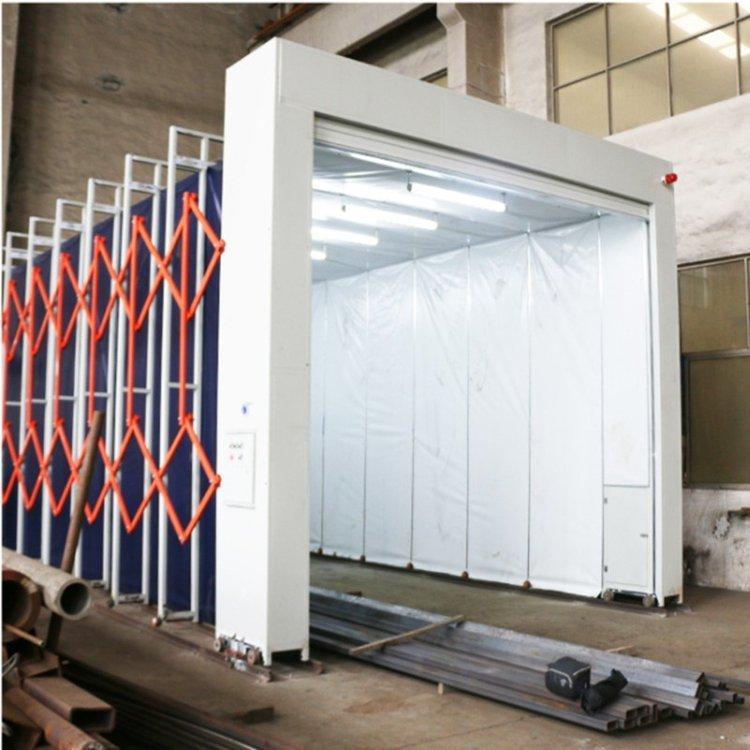 Spray paint room manufacturer customizes folding room, telescopic room, movable paint room, clean and environmentally friendly