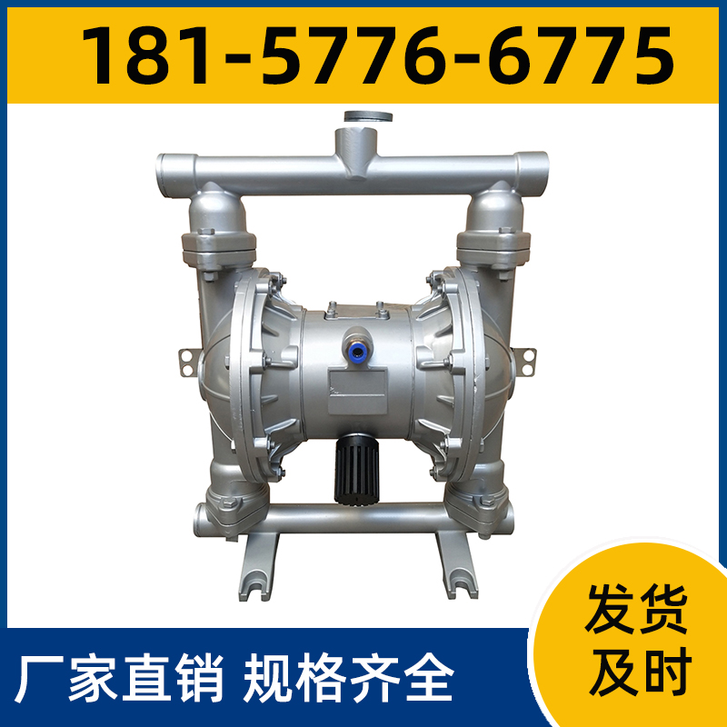 Pinneng Enhanced Pneumatic Diaphragm Pump Optional Aluminum Alloy Body for Timely Delivery